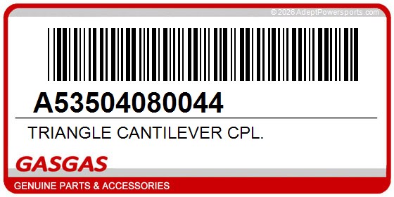 GasGas A53504080044 Triangle Cantilever Cpl.