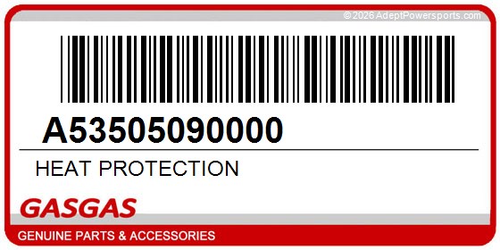 GasGas A53505090000 Heat Protection
