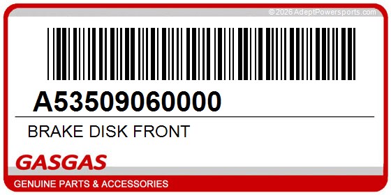 GasGas A53509060000 Brake Disk Front