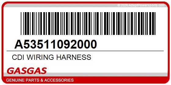 GasGas A53511092000 Cdi Wiring Harness