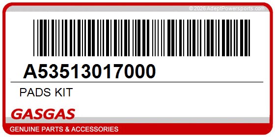 GasGas A53513017000 Pads Kit