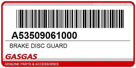GasGas A53509061000 Brake Disc Guard