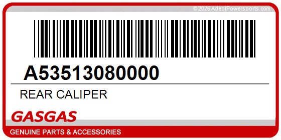GasGas A53513080000 Rear Caliper