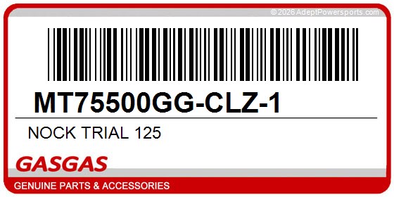 GasGas MT75500GG-CLZ-1 Nock Trial 125