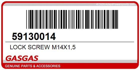GasGas 59130014 Lock Screw M14x1,5