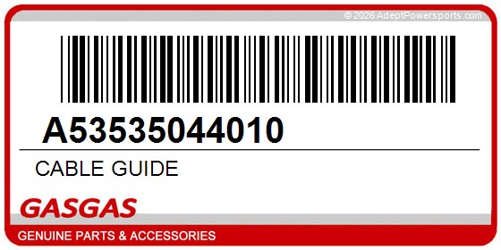 GasGas A53535044010 Cable Guide