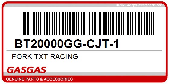 GasGas BT20000GG-CJT-1 Fork Txt Racing