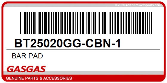 GasGas BT25020GG-CBN-1 Bar Pad