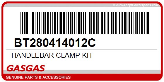 GasGas BT280414012C Handlebar Clamp Kit