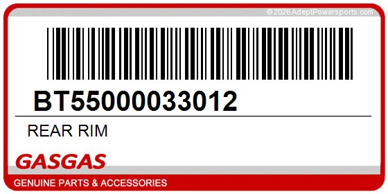 GasGas BT55000033012 Rear Rim