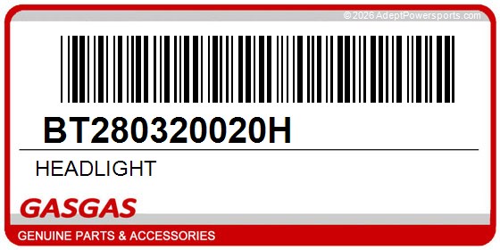 GasGas BT280320020H Headlight
