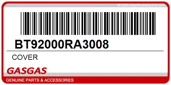 GasGas BT92000RA3008 Cover