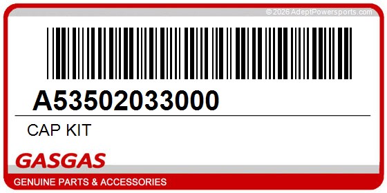 GasGas A53502033000 Cap Kit