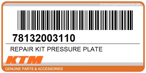 KTM 78132003110 Repair Kit Pressure Plate