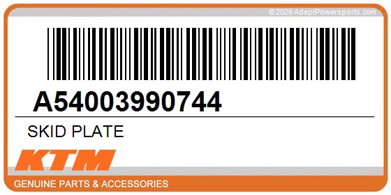 KTM A54003990744 Skid Plate