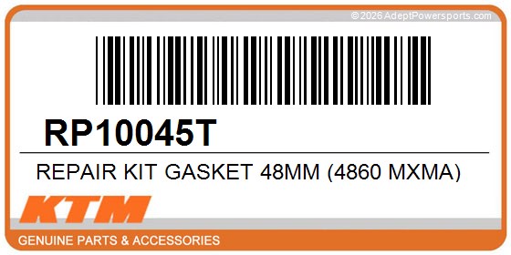 KTM RP10045T Repair Kit Gasket 48Mm (4860 Mxma)