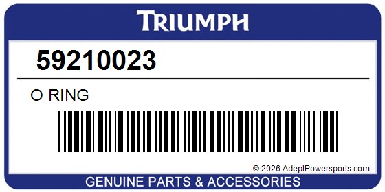 Triumph 59210023 O Ring