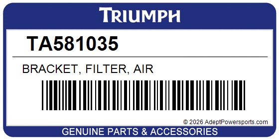 Triumph TA581035 Bracket, Filter, Air