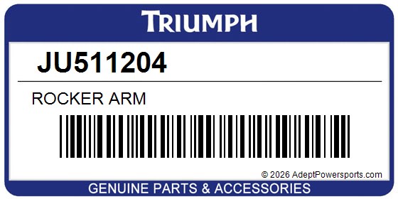 Triumph JU511204 Rocker Arm