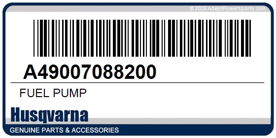 Husqvarna A49007088200 Fuel Pump