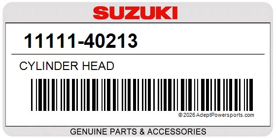 Suzuki 11111-40213 Cylinder Head