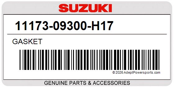 Suzuki 11173-09300-H17 Gasket