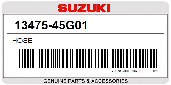 Suzuki 13475-45G01 Hose