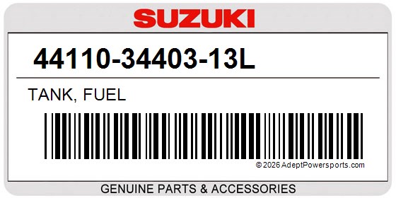 Suzuki 44110-34403-13L Tank, Fuel