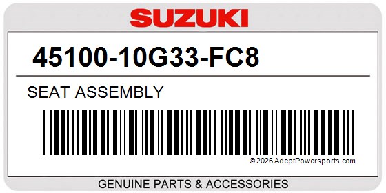 Suzuki 45100-10G33-FC8 Seat Assembly