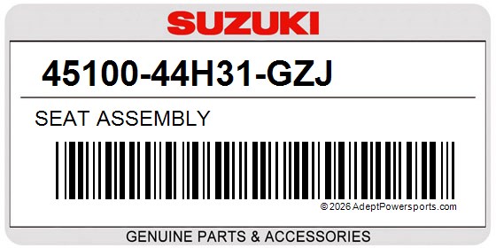 Suzuki 45100-44H31-GZJ Seat Assembly
