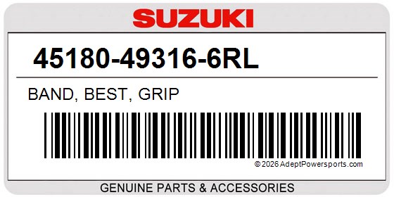 Suzuki 45180-49316-6RL Band, Best, Grip