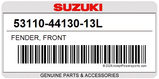 Suzuki 53110-44130-13L Fender, Front