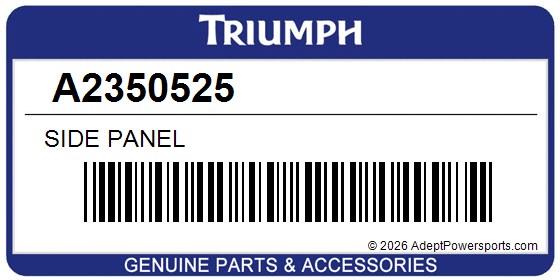 Triumph A2350525 Side Panel