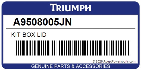 Triumph A9508005JN Kit Box Lid