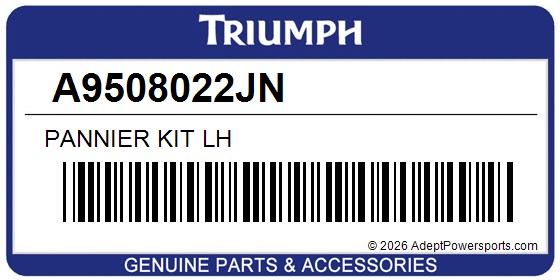 Triumph A9508022JN Pannier Kit Lh