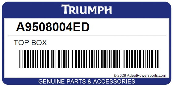 Triumph A9508004ED Top Box
