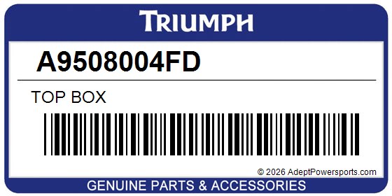 Triumph A9508004FD Top Box