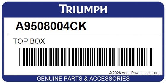 Triumph A9508004CK Top Box