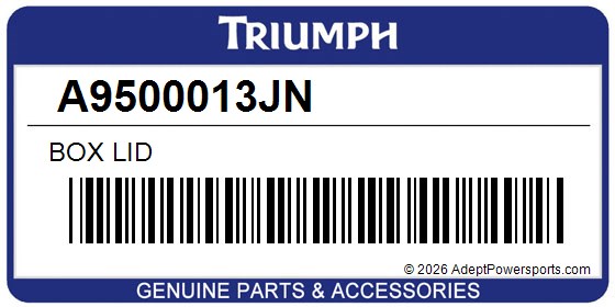 Triumph A9500013JN Box Lid