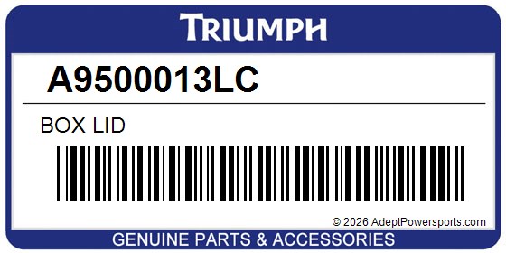 Triumph A9500013LC Box Lid