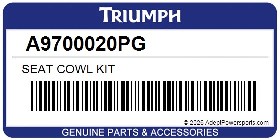 Triumph A9700020PG Seat Cowl Kit
