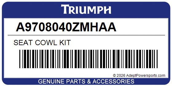 Triumph A9708040ZMHAA Seat Cowl Kit