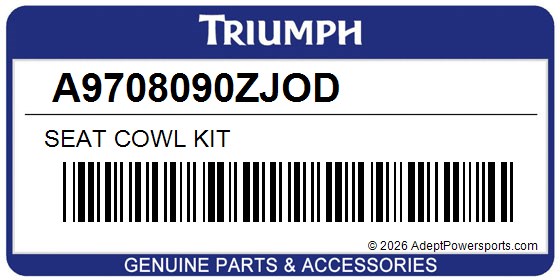 Triumph A9708090ZJOD Seat Cowl Kit