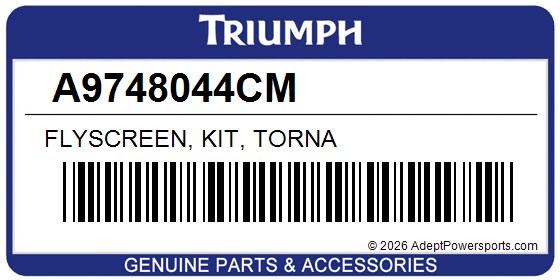 Triumph A9748044CM Flyscreen, Kit, Torna