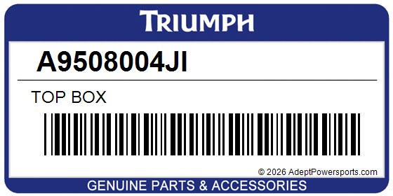 Triumph A9508004JI Top Box