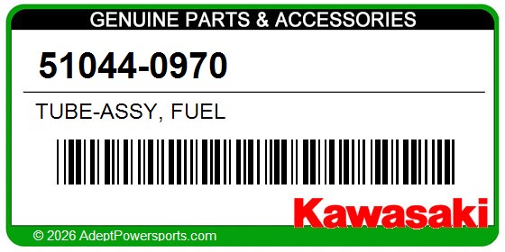 Kawasaki 51044-0970 Tube-Assy, Fuel