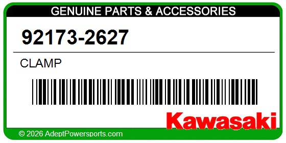 Kawasaki 92173-2627 Clamp