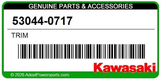 Kawasaki 53044-0717 Trim