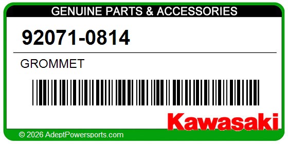 Kawasaki 92071-0814 Grommet