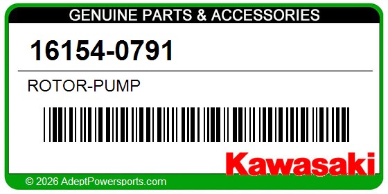 Kawasaki 16154-0791 Rotor-Pump